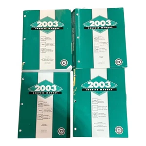 2003 Tahoe, Suburban, Avalance, Yukon, Escalade Service Manual Set - Picture 1 of 2