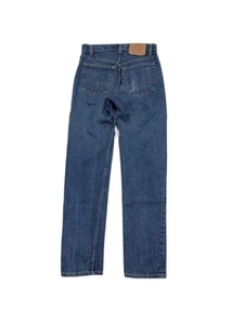 VTG 90s Levis 505-0217 Denim Jeans Blue Straight 28/32 (tag 30/34) Made in USA - Picture 1 of 8
