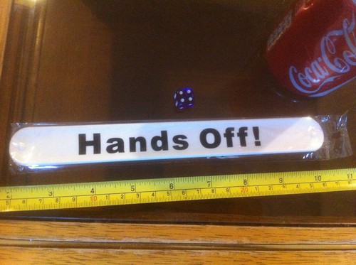 OFF WHITE Bracciale a scatto mani libere! Braccialetto in plastica pieghevole di alta qualità a scatto bianco