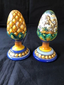 lot de 2 supports de perruques TALAVERA. Marqué intérieur - Photo 1 sur 8