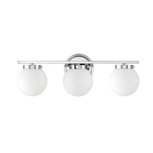 Savoy House 3-Light 24" Bathroom Vanity Light, Chrome/Opal - M80023CH - Picture 1 of 1