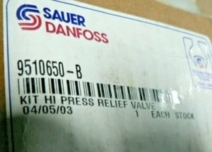 SAUER-SUNDSTRAND SAUER-DANFOSS SERIES 20 SAFETY RELIEF VALVE 9510650-B - Picture 1 of 2