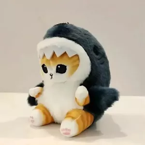 Cute Shark Cat Plush Doll Pendant Beautiful Room and Car Shrimp Cat Decoration P - Picture 1 of 10