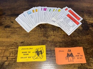 Monopoly Replacement property cards, Chance Cards & Community Chest - Picture 1 of 1