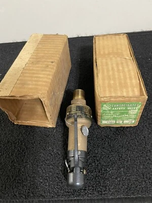 Consolidated Safety Valve #1451, 1/2”, New Old Stock. In Original Box - Image 1 of 4