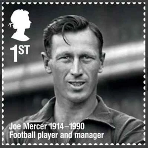 Joe Mercer football  GB 2014 MNH mint stamp D137 *COMBINED POSTAGE* - Picture 1 of 1