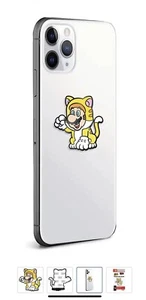 Super Mario 3D World Bowser's Fury Phone and Tech Badge Accessory*New*Sealed* - Picture 1 of 6