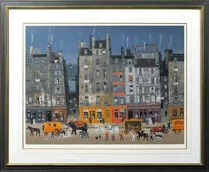 Michel DELACROIX "The Circus March" Silkscreen Print Edition Signed - Picture 1 of 13