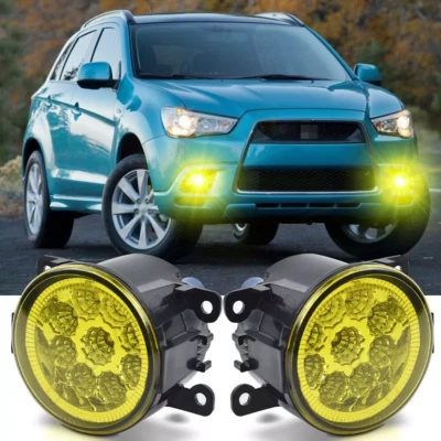 2Pcs Front Fog Light Driving Lamp For Mitsubishi Eclipse/Endeavor 2006-2012 - Image 1 of 4