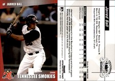 Jarred Ball 2006 Grandstand Tennessee Smokies #NNO Card *AutographDen*