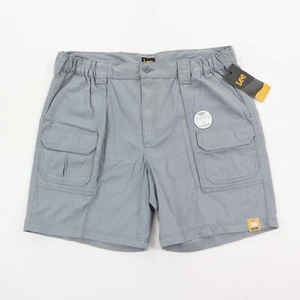 LEE Safari Cargo Short Men's 38 x 7.5" Grey Gray Outdoor Travel NWT NEW - Picture 1 of 10