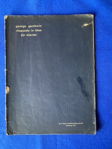 Noten Klavier GEORGE GERSHWIN RHAPSODIE IN BLUE Drei Ringe Musikverlag Freiburg - Bild 1 von 22