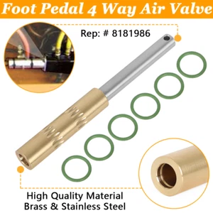 Kit de carrete de válvula de aire de 4 vías de pedal de latón para cambiador de neumáticos COATS 181986 8181986 - Imagen 1 de 10