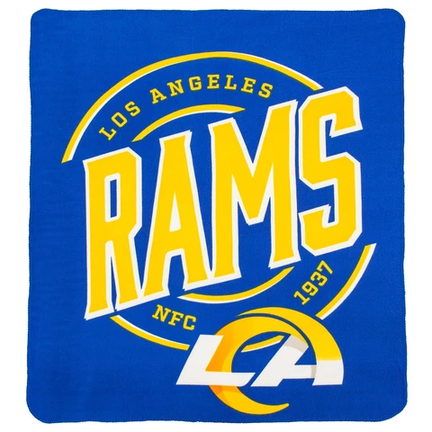 Los Angeles Rams NFL Northwest 50"x60" Campaign Soft Fleece Throw Blanket Cover