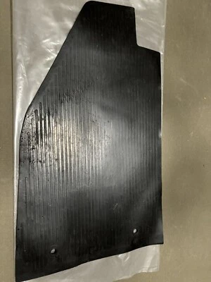 Vintage VW Volkswagen Beetle Bug Black WW Front Driver Side Floor Mat 52-59 - Imagem 1 de 4