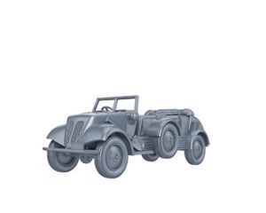 INTERWAR GERMAN - Gelandewagen Tempo G 1200 - 1/56 1/72 1/87 1/100 3D - Picture 1 of 5