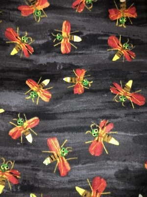 FIREFLY TOSS by Eric Carle The Very Hungry Caterpillar for Andover  # 4446 BTFQ - Image 1 of 4