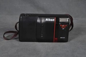 Nikon Tele Touch 300 AF 35mm Dual Lens Point & Shoot Camera & Original Strap - Picture 1 of 8