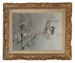 YVES GANNE (1935-2019) ELEVE DE FERNAND LEGER - GRAND CANAL A VENISE (51) - Bild 1 von 20