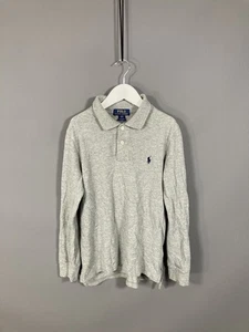 RALPH LAUREN LONG SLEEVE Polo Shirt - Medium 10-12yrs - Great Condition - Boy’s - Picture 1 of 4
