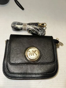 BORSA A TRACOLLA MICHAEL KORS Black Pebble nuova senza etichette - Foto 1 di 8