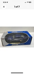Anson Blue Mercedes Benz CLK AMG Diecast Collectible Car 1 18 Scale Excellent - Picture 1 of 4