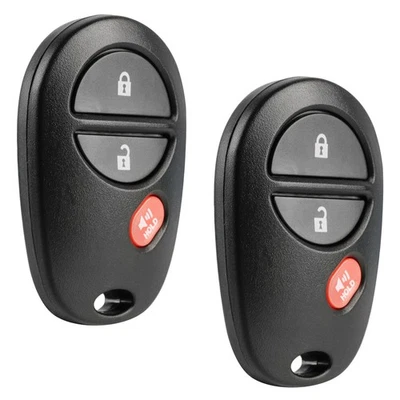 2 For 2005 2006 2007 2008 2009 2010 Toyota Tacoma Remote Keyless Entry Key Fob - Image 1 of 2