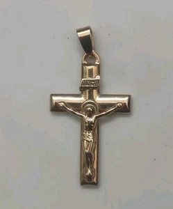 IRNI KREUZ 9 KT GOLD SEHR SCHÖNE FORM - Bild 1 von 6