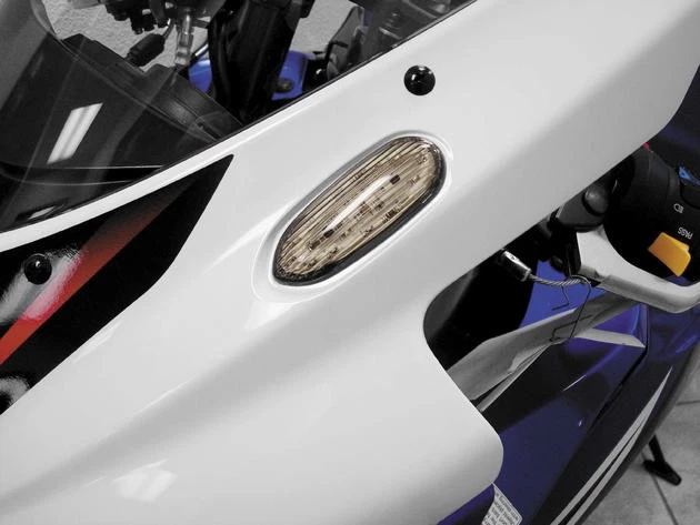 Hotbodies montaje empotrado señal de giro/espejo bloque de humo #S06GS-SIG-SMK Foto 1 de 1