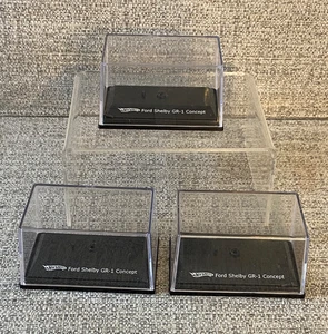Various 1:64 Acrylic Case Display Box Clear Anti-Dust W/ Base for Model Car Toys - Picture 1 of 22