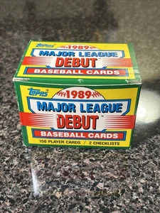 1989 TOPPS MAJOR LEAGUE DEBUT COMPLETE SET 150CARDS KEN GRIFFEY JR - Bild 1 von 6