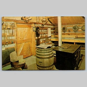 Postcard Logging Museum Rhinelander Wisconsin Cookshack 1964 - Picture 1 of 3