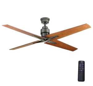 Virginia Highland 56 in. Indoor Espresso Bronze Ceiling Fan with Remote Control - Picture 1 of 10