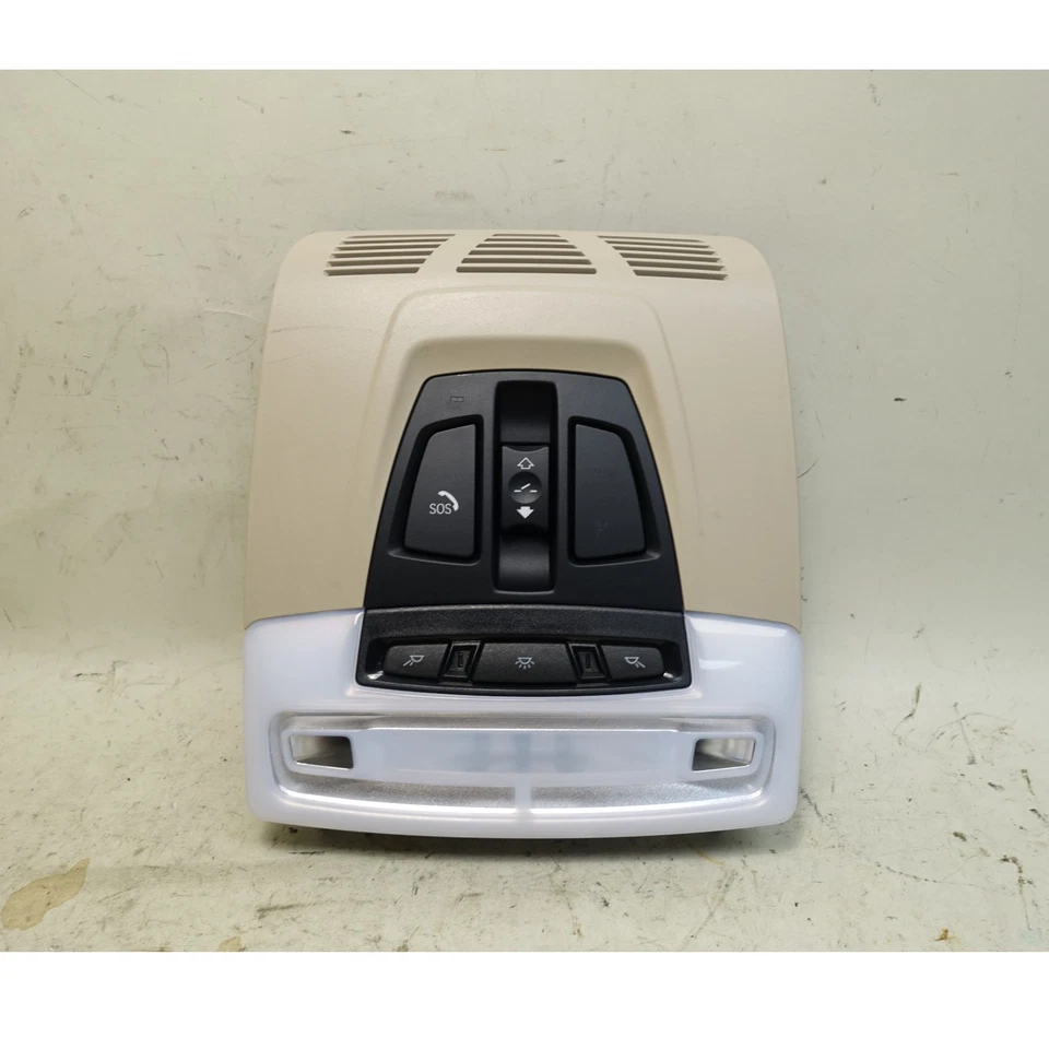 BMW F15 X5 F16 X6 2014-2015 interruptor de faros mapa luz Oyster OEM Foto 1 de 4
