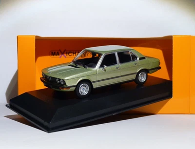 BMW 520 1972 verde metalizado en 1/43 de Minichamps / Maxichamps 940023005 - Imagen 1 de 4
