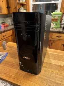 Acer Aspire TC-780 Windows PC Tower 8GB RAM Intel i3-7100 No HDD Parts Repair - Picture 1 of 4