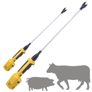 Rechargeable Livestock Prod for Cows Electric Cattle Prod for Cow Dog prod An... - Picture 1 of 8