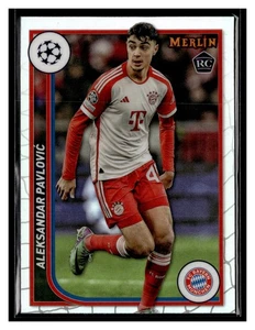2023-24 Merlin UEFA Club Competitions #42 Aleksandar Pavlović Refractor - Picture 1 of 2