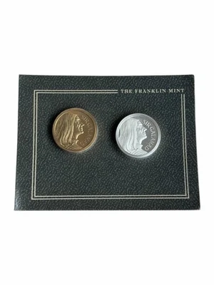 1980s (1983) Camelot Sir Galahad Backgammon Coin / Token Sealed Set of Two - Image 1 of 4