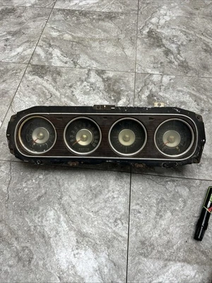 Mercury Cougar 1969 1970 calibre estándar panel de instrumentos instrumento con bisel Foto 1 de 4