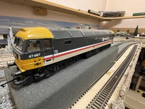 Hornby Oo Gauge Intercity Class 47 487 R802 - Picture 1 of 9