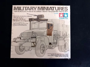 Tamiya 1/35 U.S. 2½ Ton 6x6 Cargo Truck Accessory Parts Set MM231 Japan Sealed - Picture 1 of 7