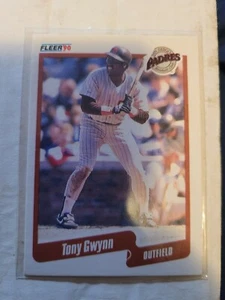 Fleer Tony Gwynn 1990 #157 casi nuevo - Imagen 1 de 1