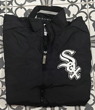 Vintage 1990s Boys Chicago White Sox MLB Baseball Windbreaker Jacket XL