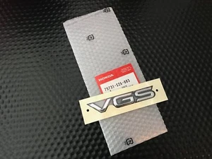 JDM GENUINE HONDA S2000 VGS BADGE EMBLEM - Picture 1 of 4