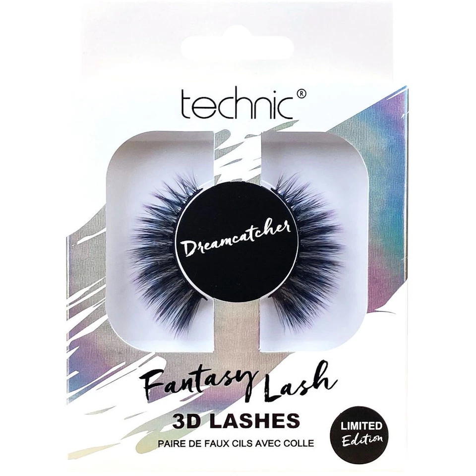 BADGEQUO Fantasy Lashes Dreamcatcher - Falsche Wimpern Augen schwarz lang natürlich aussehend