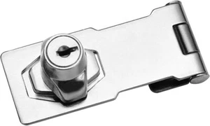 Vorhängeschloß abschließbar Überfalle Schloß Riegel Türriegel Türbeschlag 102mm - Bild 1 von 1
