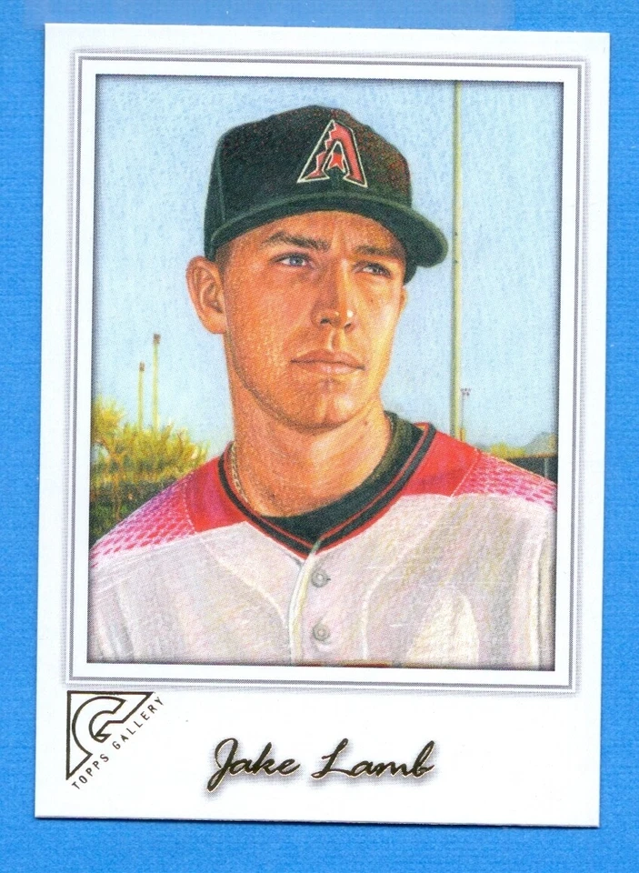 2017 Topps Gallery #139 Jake Lamb Diamondbacks - Image 1 of 1