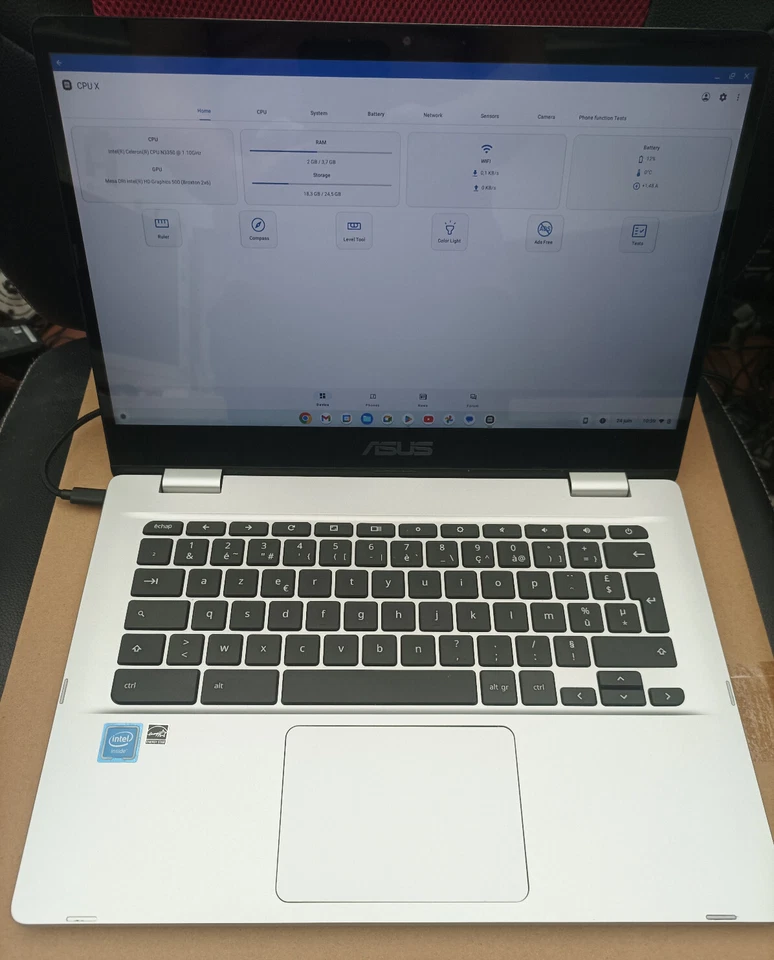 ASUS Chromebook C423NA-EC0342 Ordinateur Portable Tactile 14" FHD - Photo 1/4