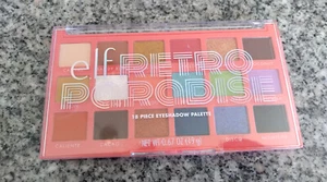 e.l.f. Retro Paradise 18 Piece Eyeshadow Palette, New Sealed! - Picture 1 of 4